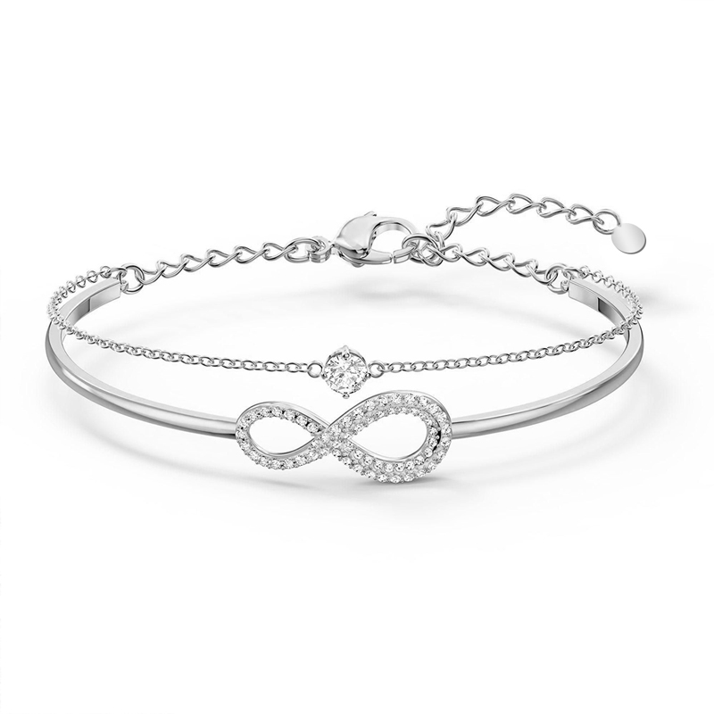 For Granddaughter- Grandma And Granddaughter Forever Linked Together Double Layer 8 Figure Bracelet