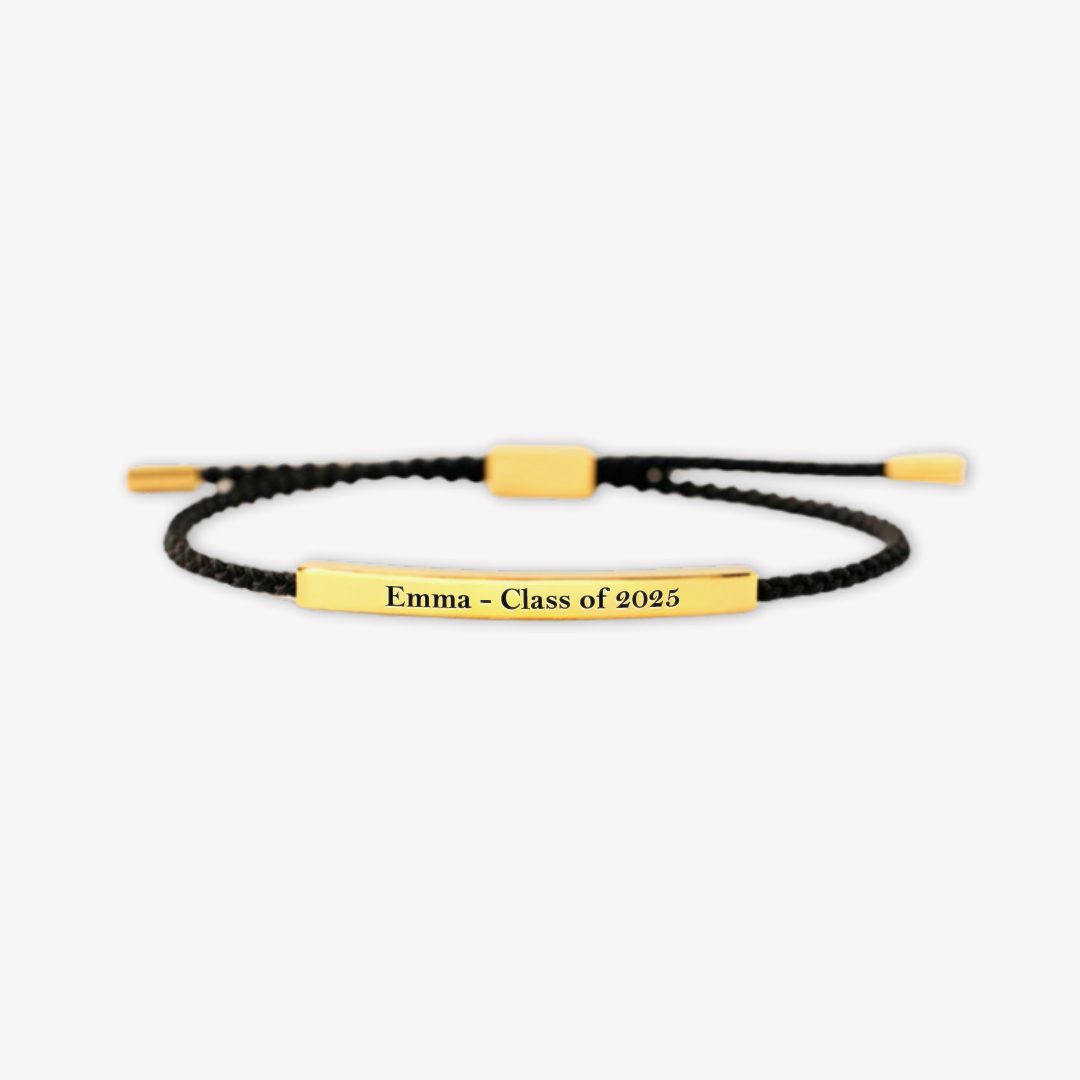 For Daughter - Customized name graduation bracelet