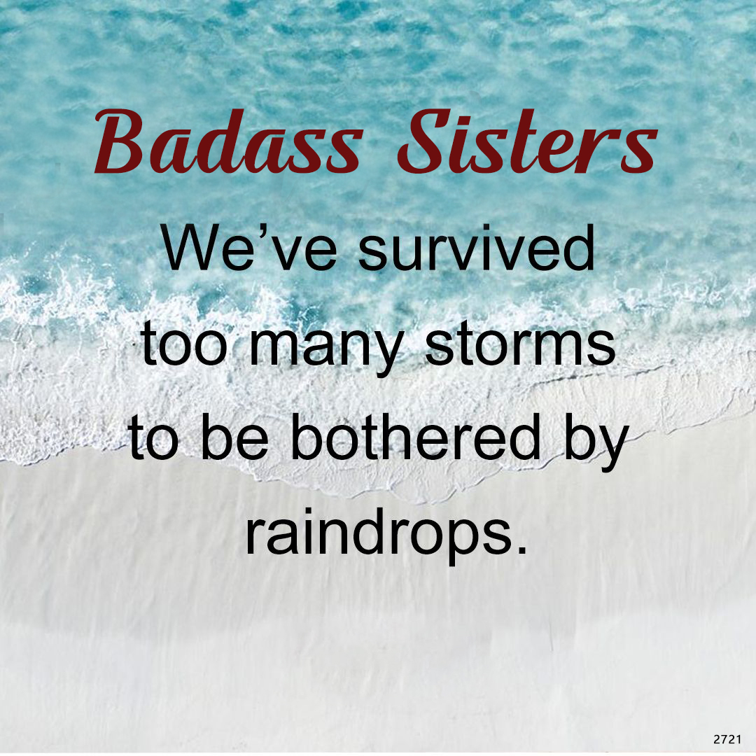 For SIsiter- S925 We’ve Survived Too Many Storms Diamond Ring