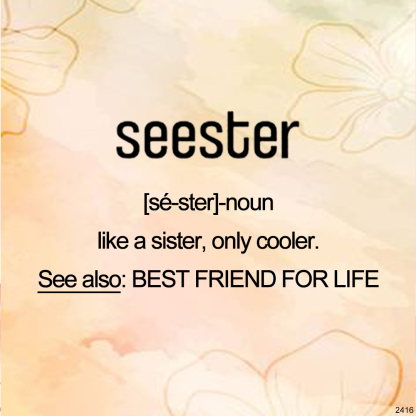 For Friend - like a sister only cooler Sister Star Pendant Necklace