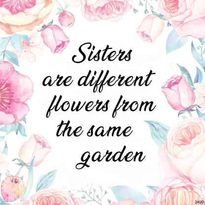 For Sisters- 1-10 Three-Dimensional Birth Flowers Bracelet