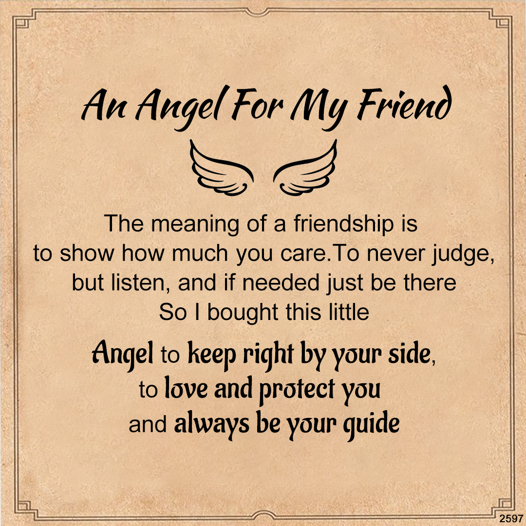 An Angel For My Friend Beads Bracelet