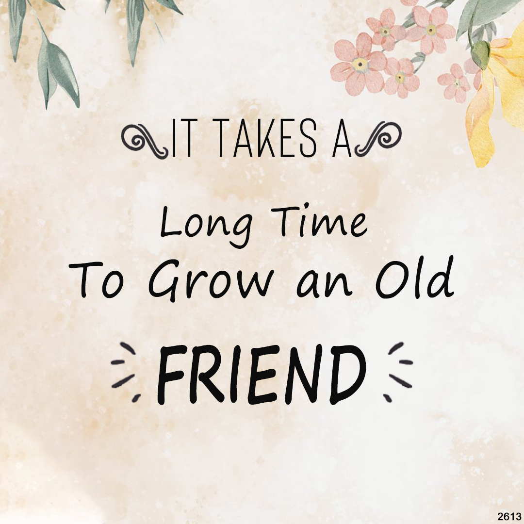 It Takes A Long Time To Grow An Old Friend Custom Birthstones Bracelet