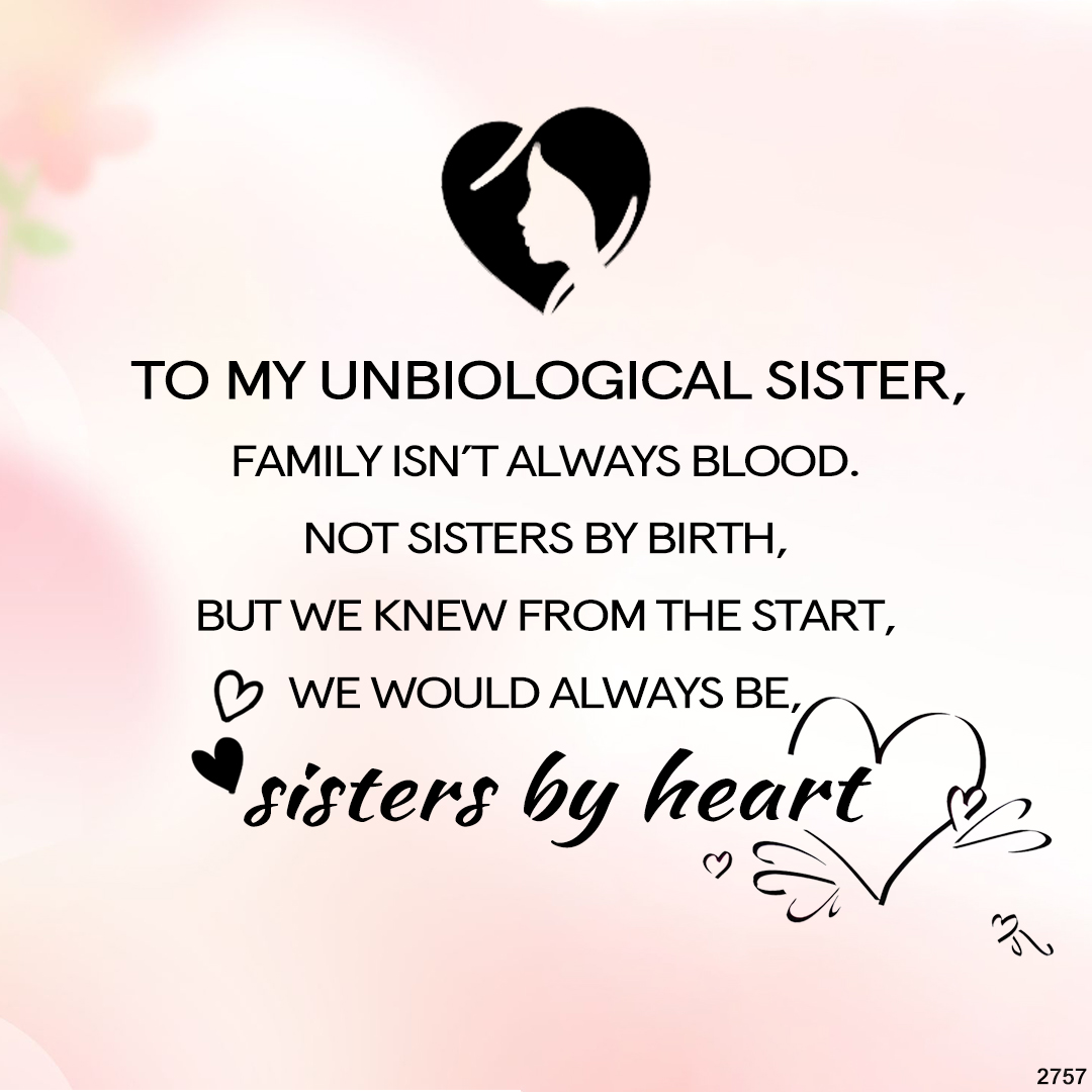 For Friend - We Are Sisters By Heart Double Heart Bracelet