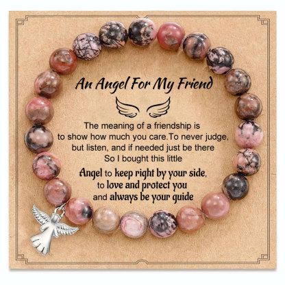 An Angel For My Friend Beads Bracelet