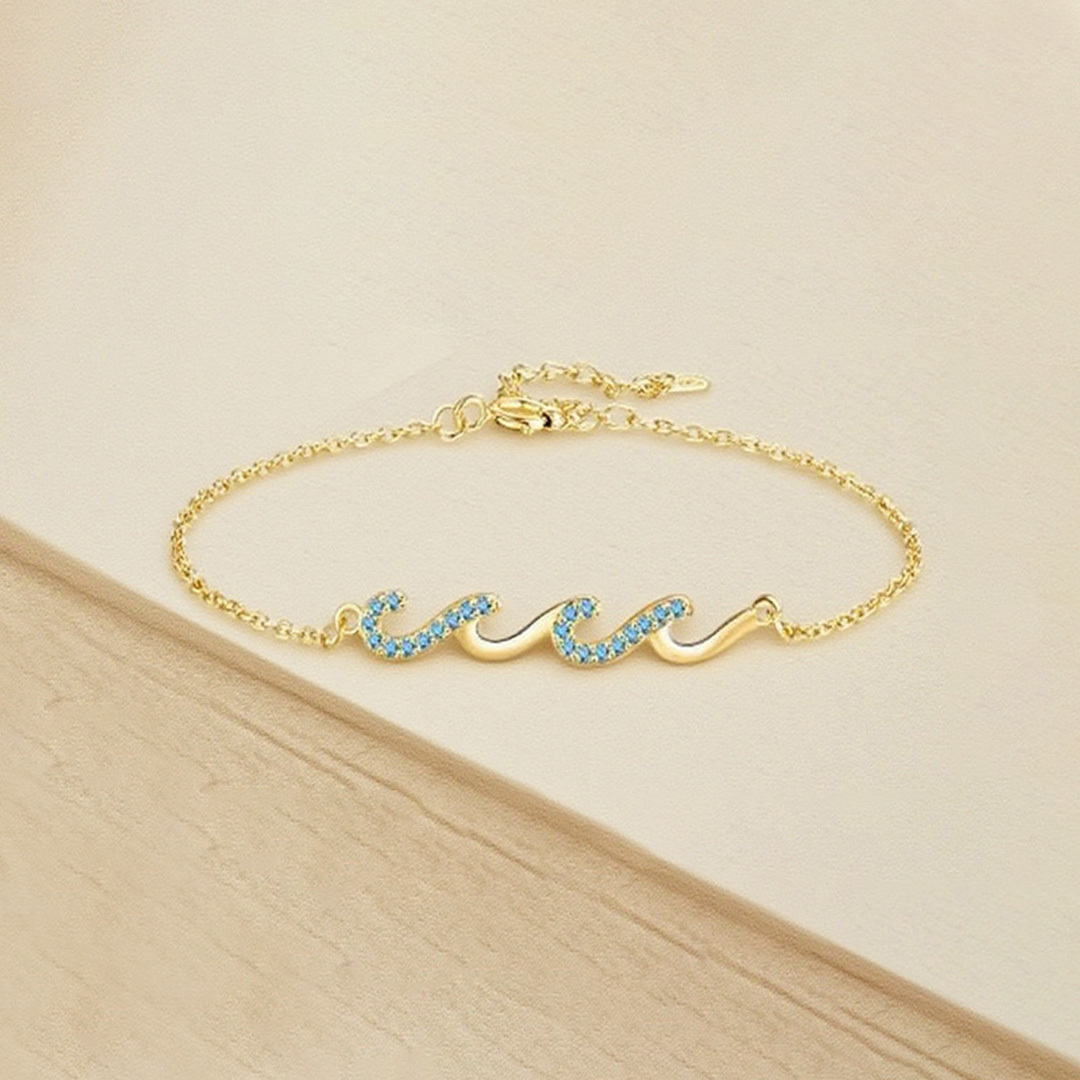 Happy Sweet 16th Wave Bracelet