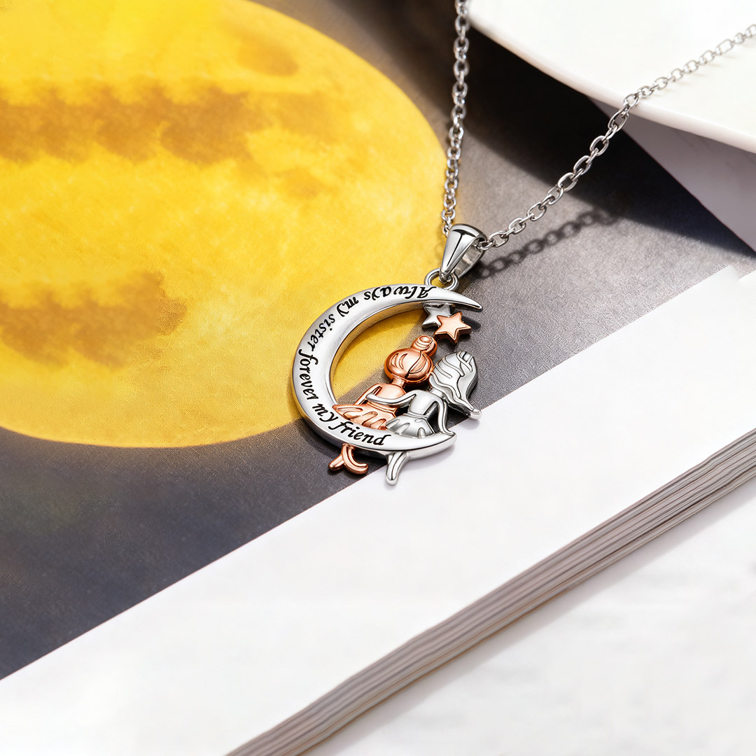 For Sisters- Sisters are like stars Necklace