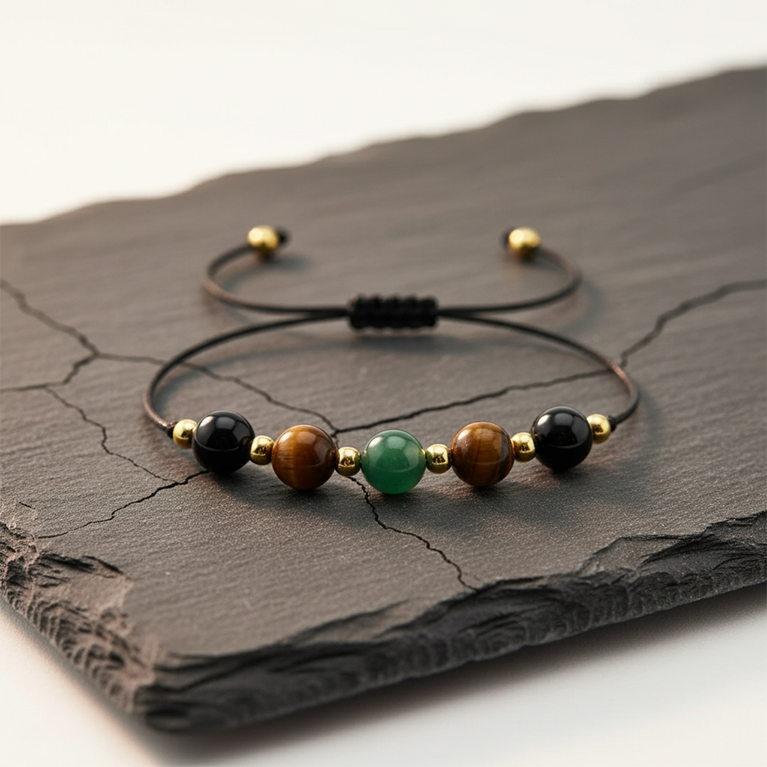 Girl Gang Courage and Strength Crystal Bracelet