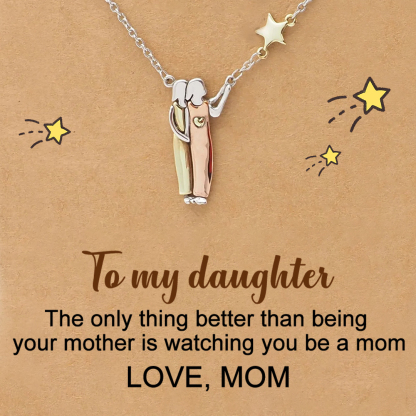 For daughter - Watching You Be A Mom Is Even Better Star Pendant Necklace
