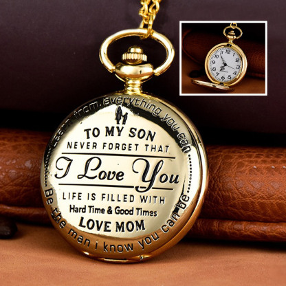Best Gift For Son - Luxury Vintage Pocket Watch