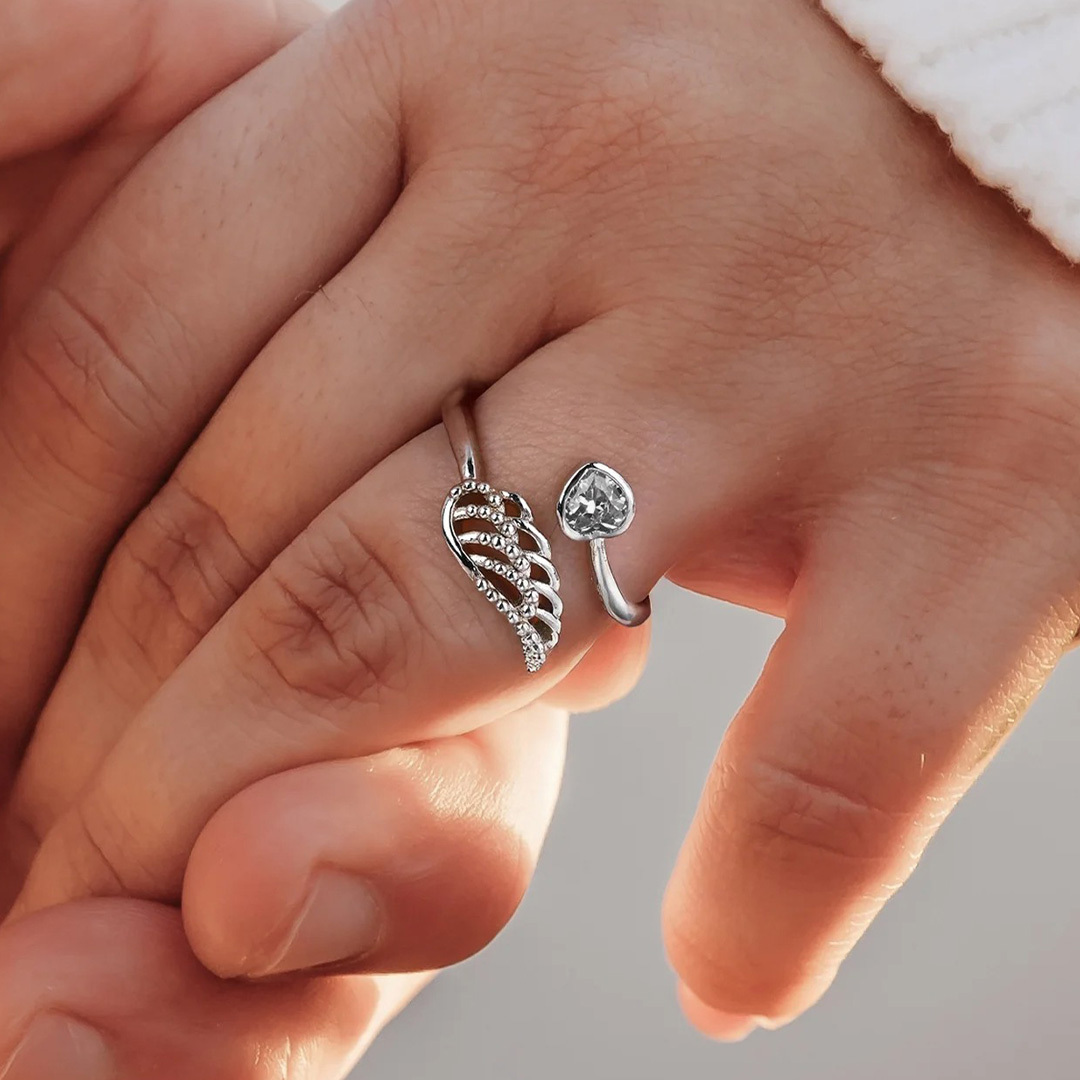Hug From Heaven Wing Ring