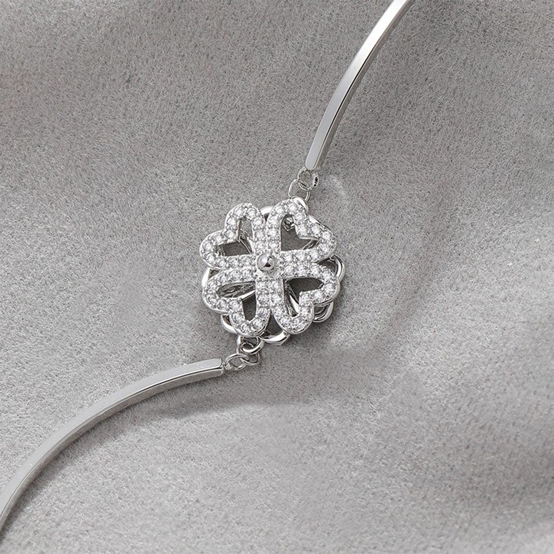 For Daughter - You are my lucky four-leaf clover Bracelet