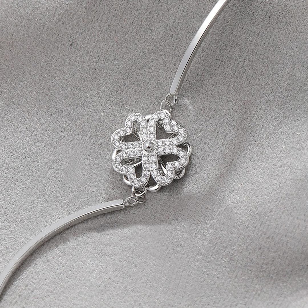 For Daughter - You are my lucky four-leaf clover Bracelet