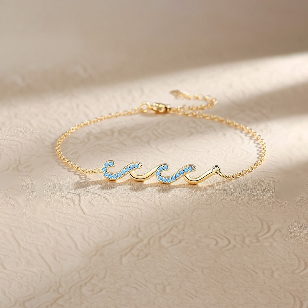 Happy Sweet 16th Wave Bracelet