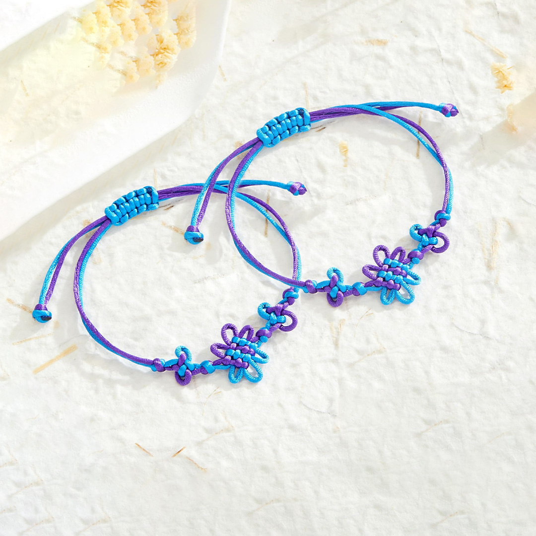 For Friends - You are my Rumi to Jinu Korean Knot Bracelets Set