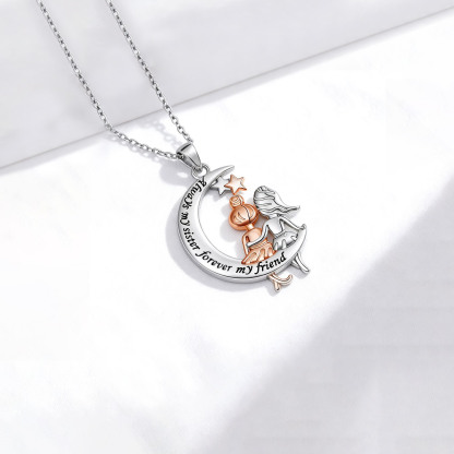 For Sisters- Sisters are like stars Necklace