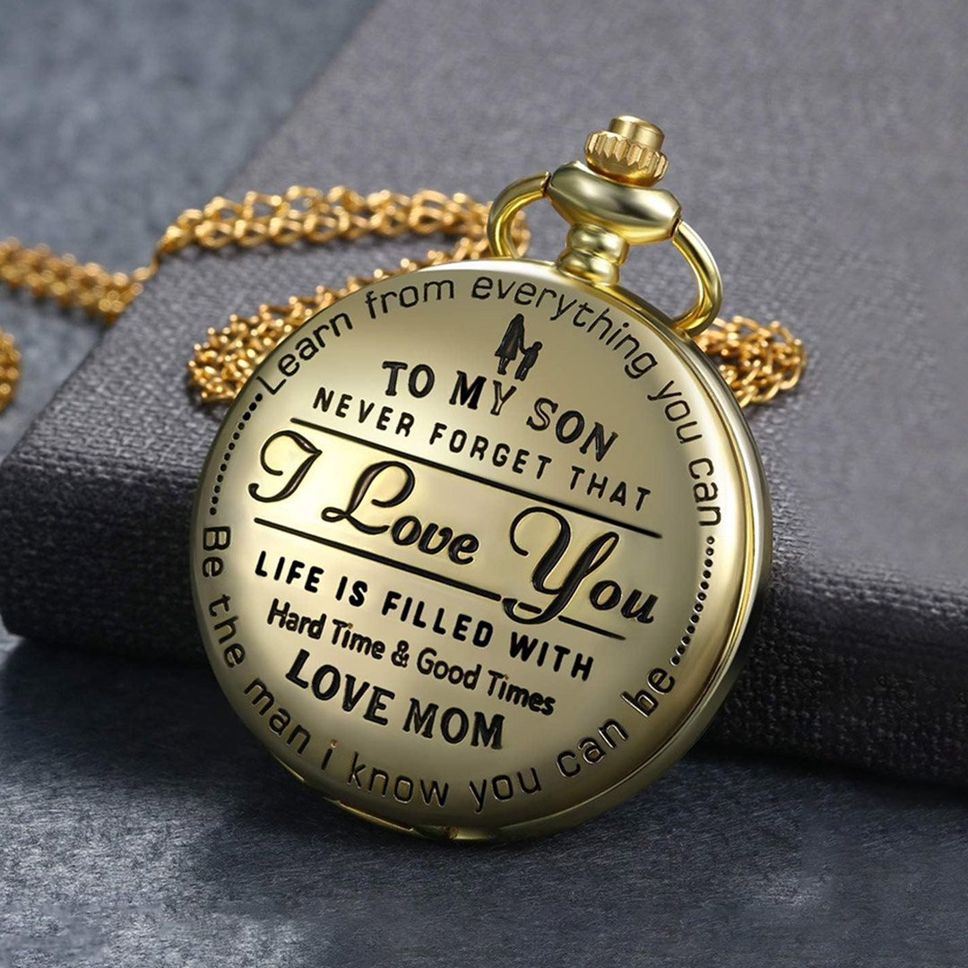 Best Gift For Son - Luxury Vintage Pocket Watch