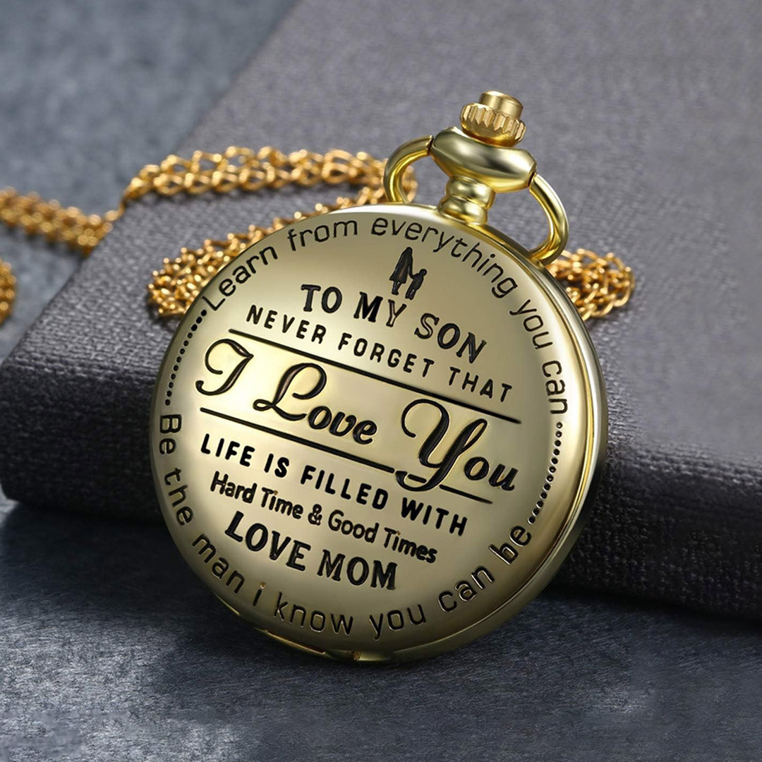 Best Gift For Son - Luxury Vintage Pocket Watch