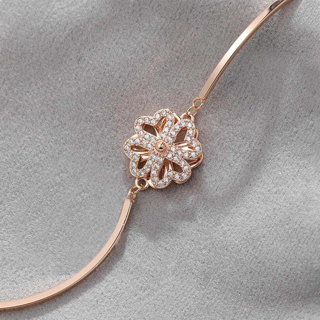 For Daughter - You are my lucky four-leaf clover Bracelet