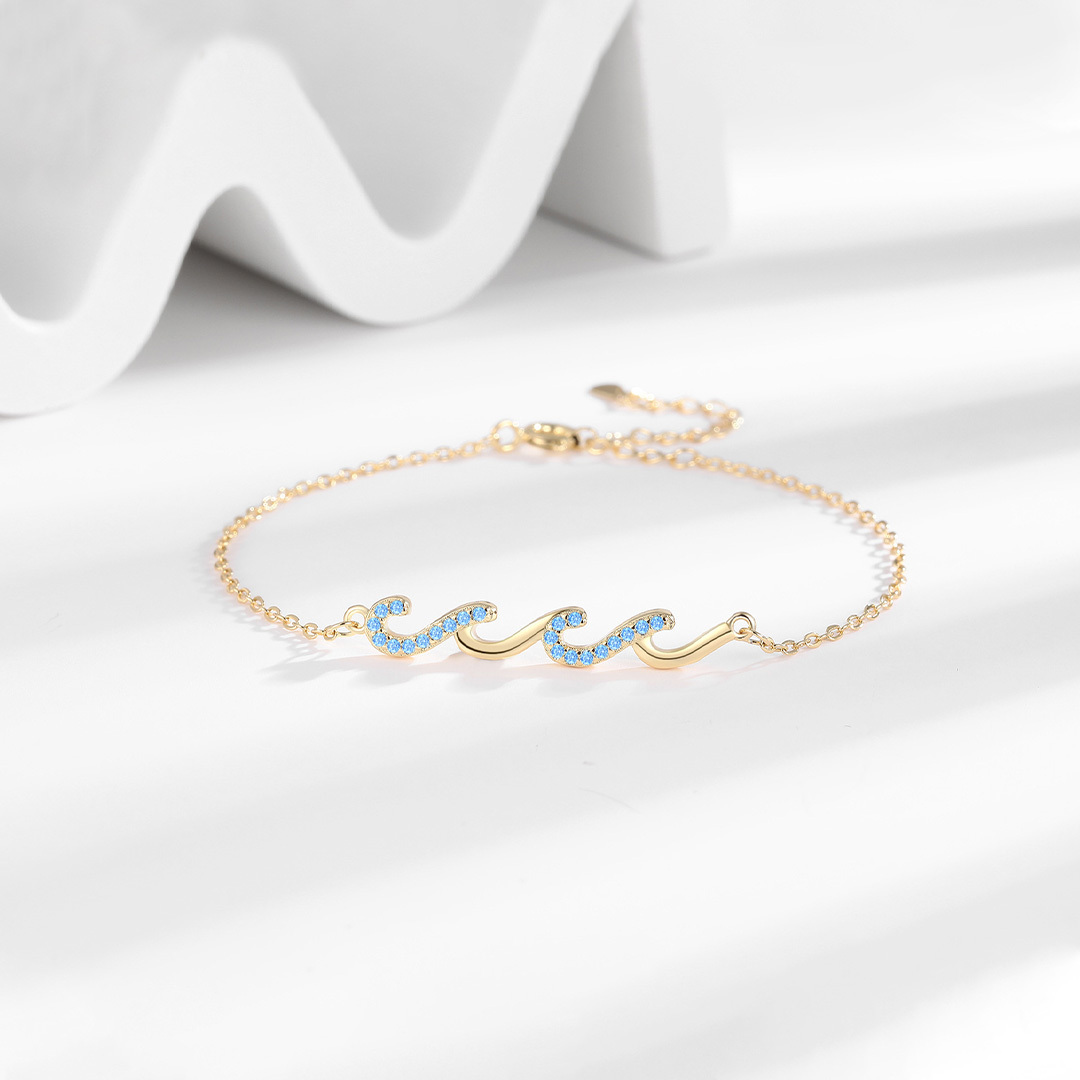 Happy Sweet 16th Wave Bracelet