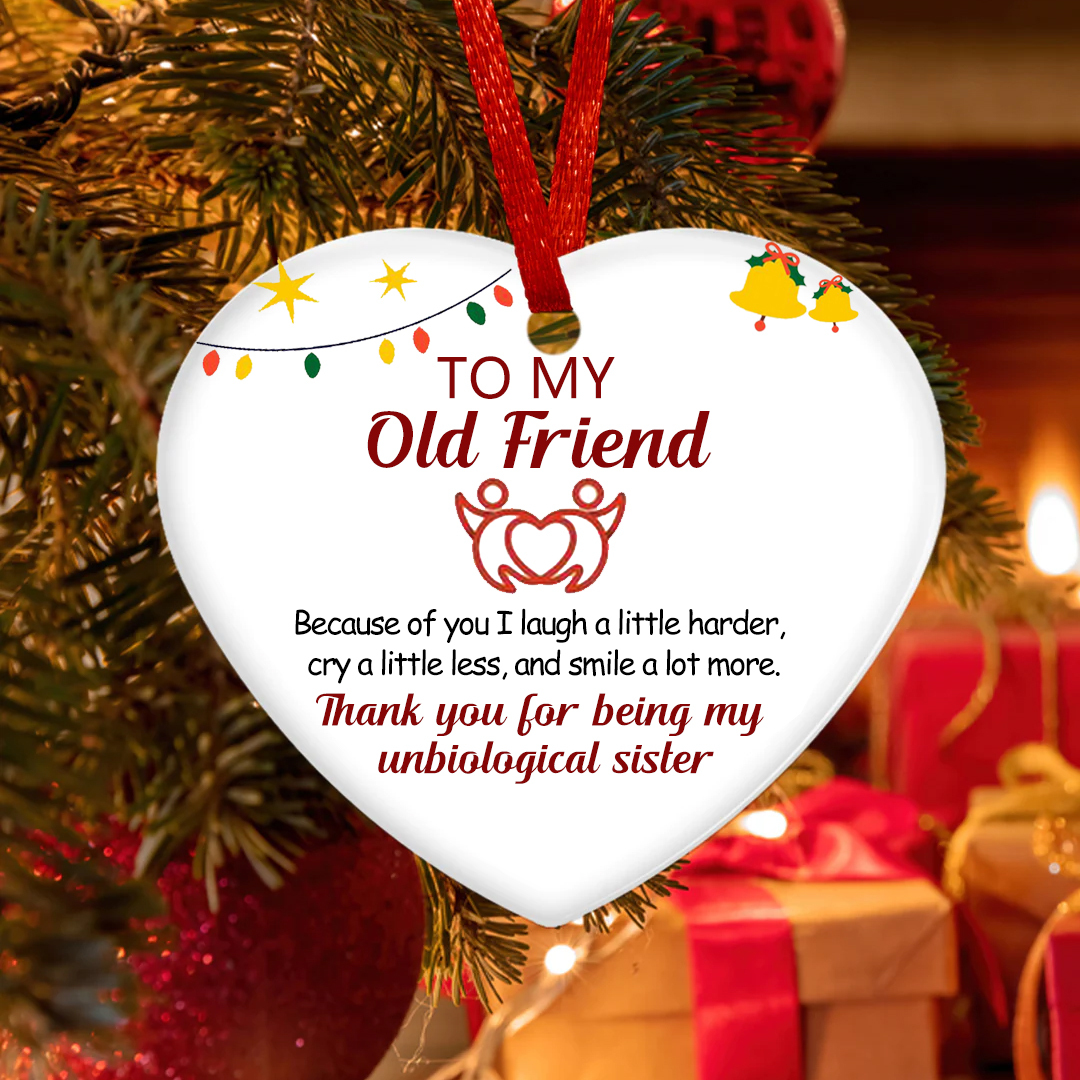 My Old Friend Christmas Ornament