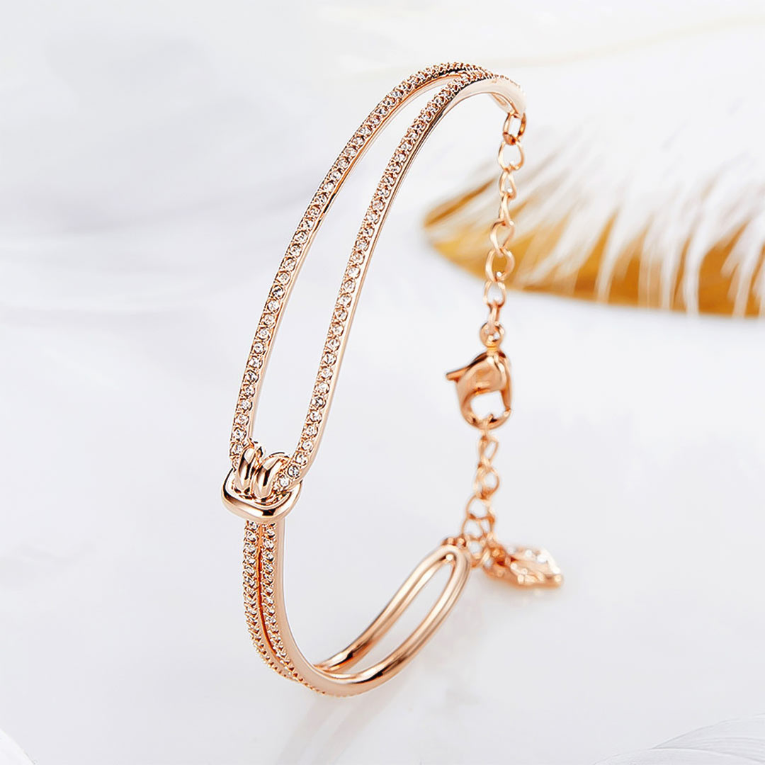 Grandmother And Granddaughter Forever Linked Together Bracelet