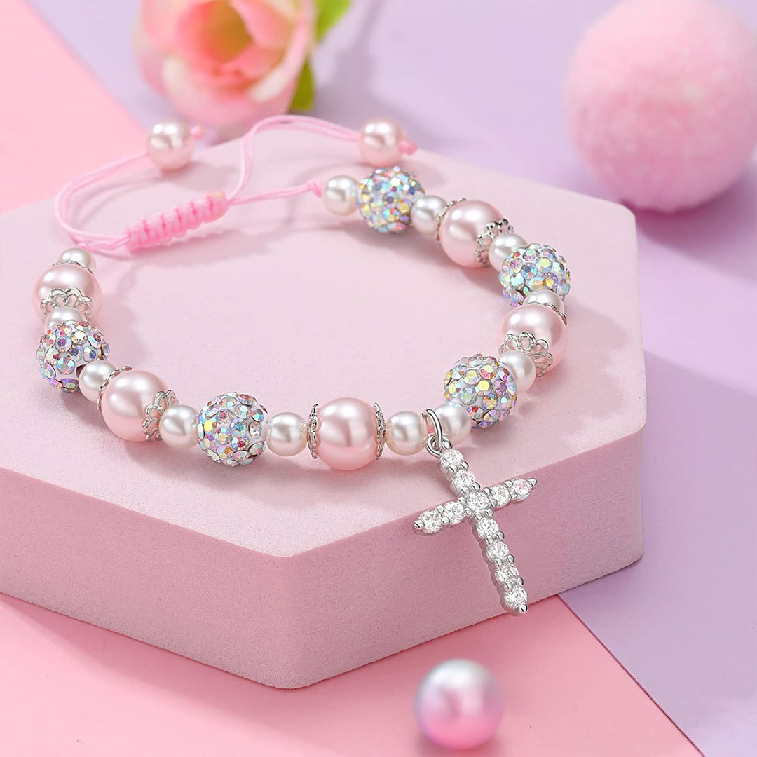 For Granddaughter- HAPPY EASTER Beaded Bracelet