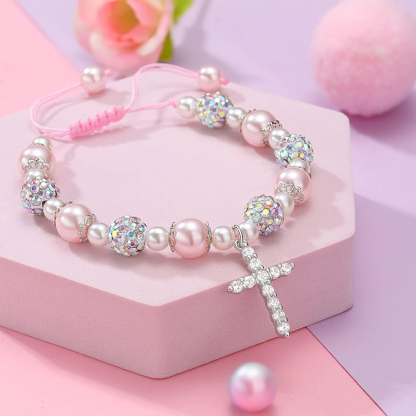 For Granddaughter- HAPPY EASTER Beaded Bracelet