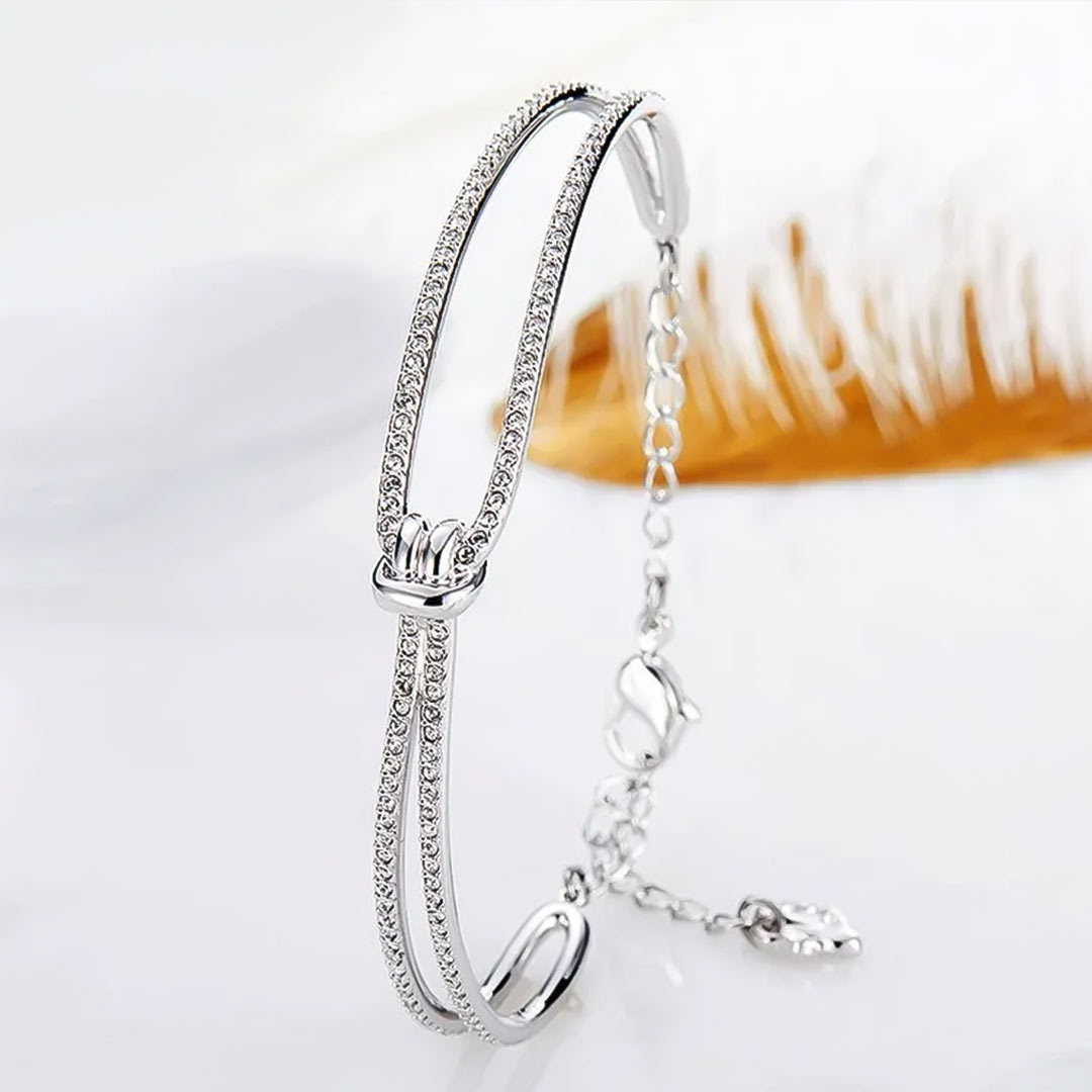 Grandmother And Granddaughter Forever Linked Together Bracelet