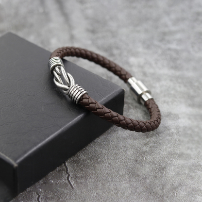 For Grandson- You Are Always In Mine Infinity Knot Bracelet