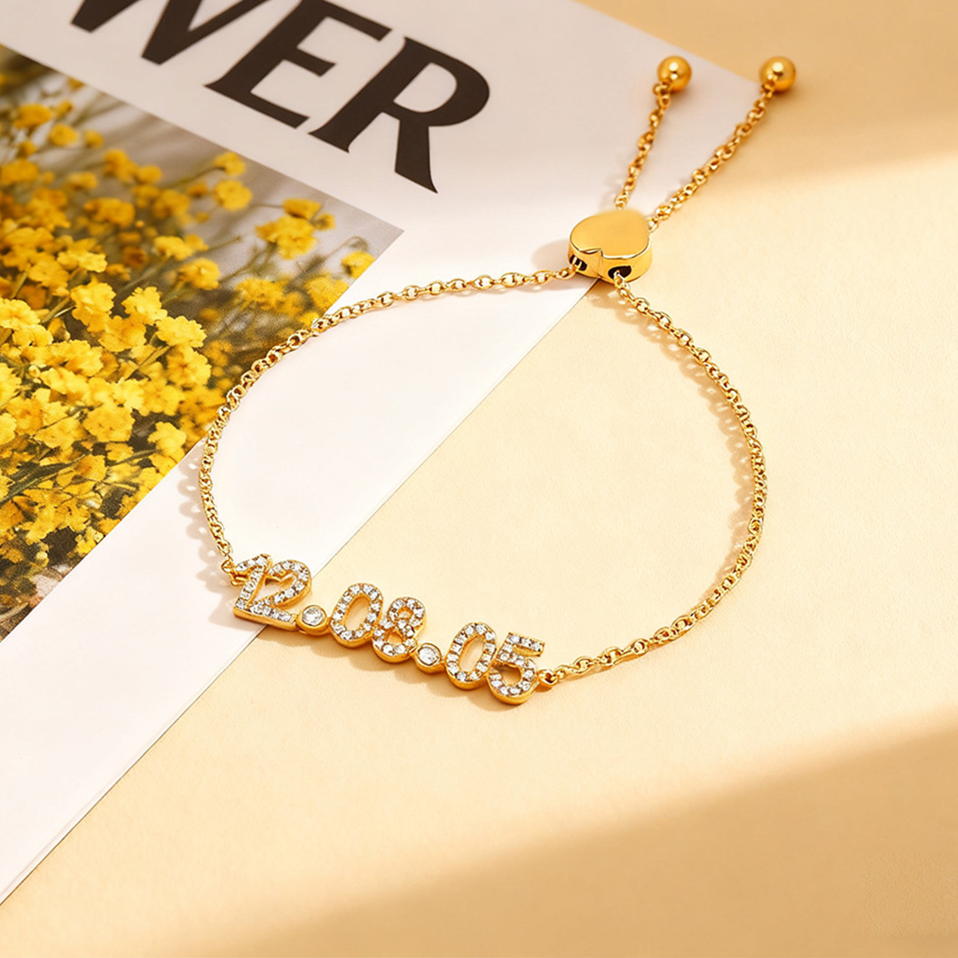Custom Date Bracelet