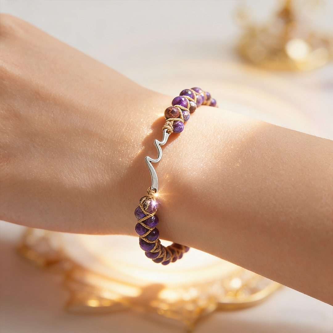 For Bestie - Thank you for always being there wave Beads Bracelet