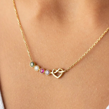 Grandma's/ Mama's tears of joy specialized with 1-10 kids birthstones Necklace