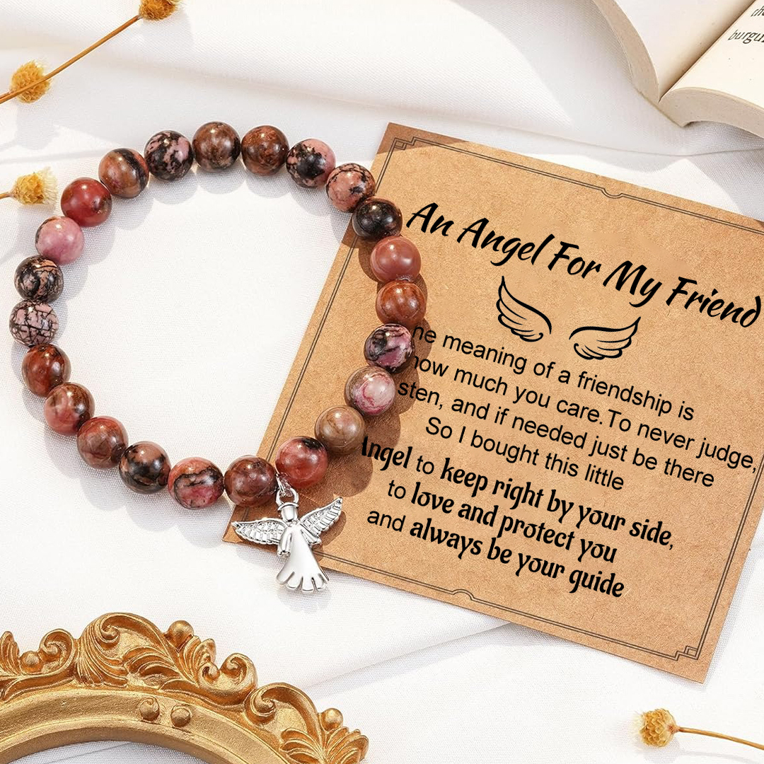 An Angel For My Friend Beads Bracelet