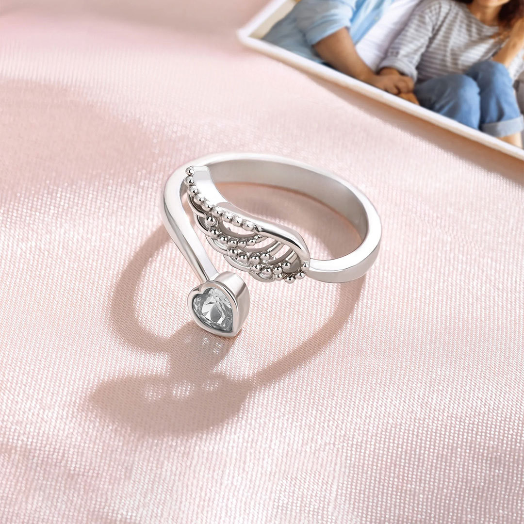 Hug From Heaven Wing Ring