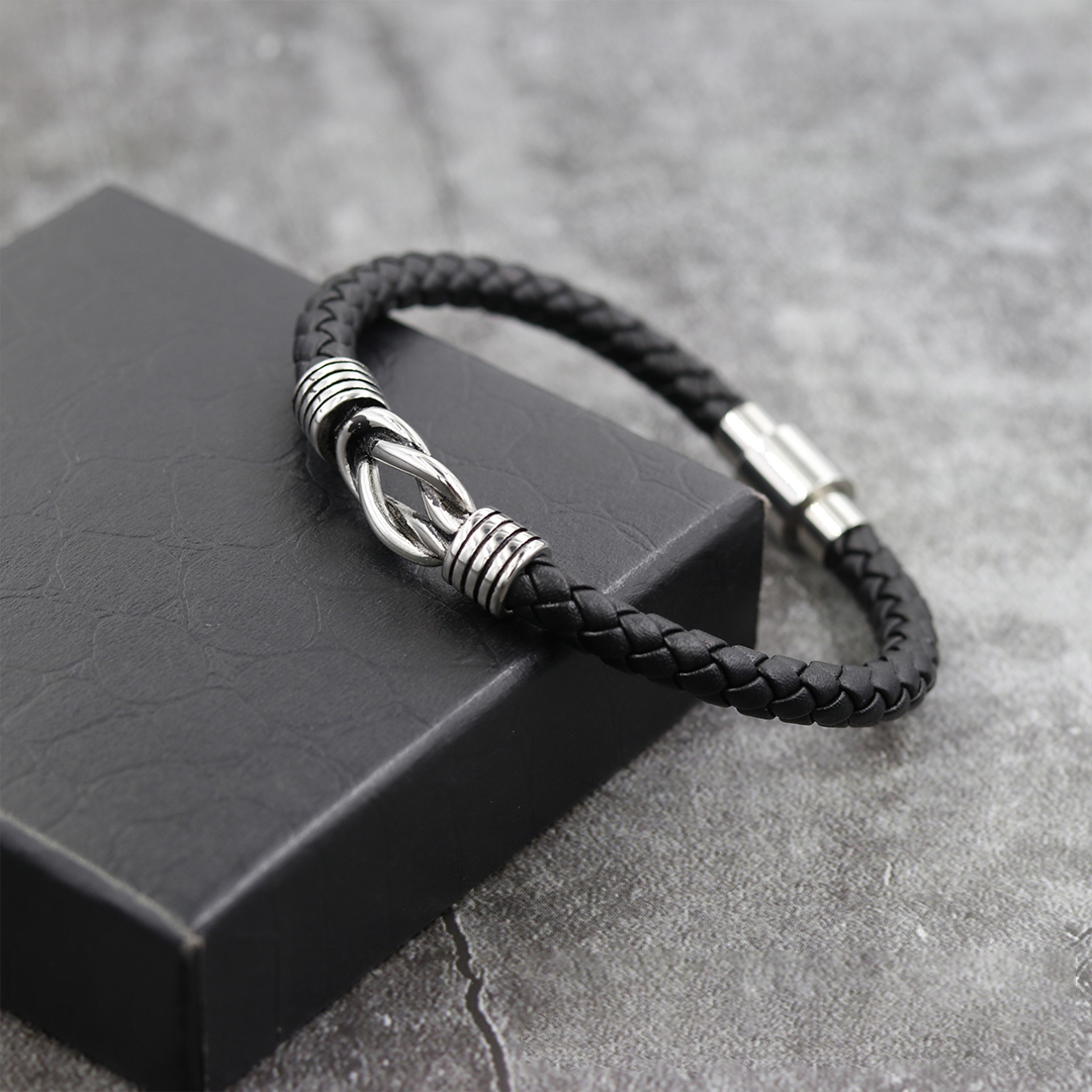 For Grandson- You Are Always In Mine Infinity Knot Bracelet