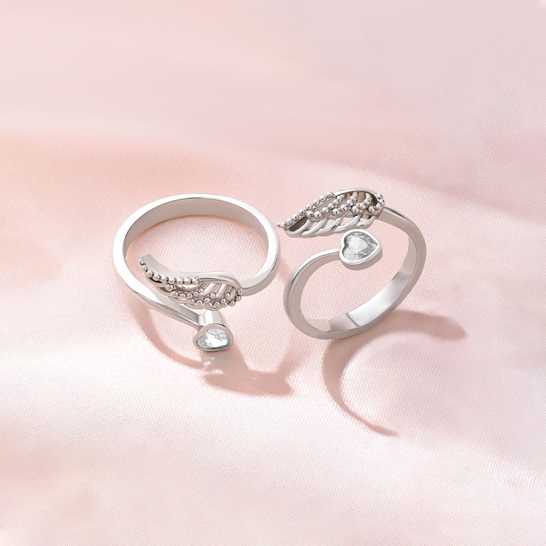 Hug From Heaven Wing Ring