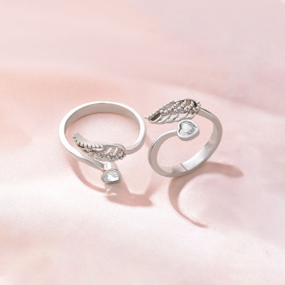 Hug From Heaven Wing Ring