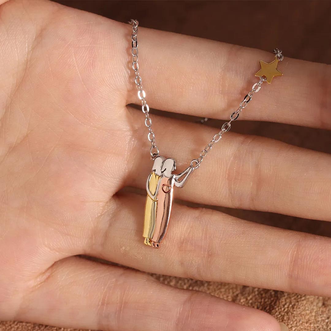 For Friend - It takes a long time to grow old friends Star Pendant Necklace