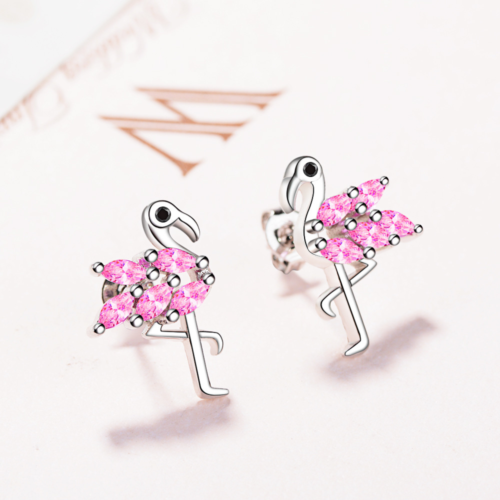 Danity Flamingo Earrings