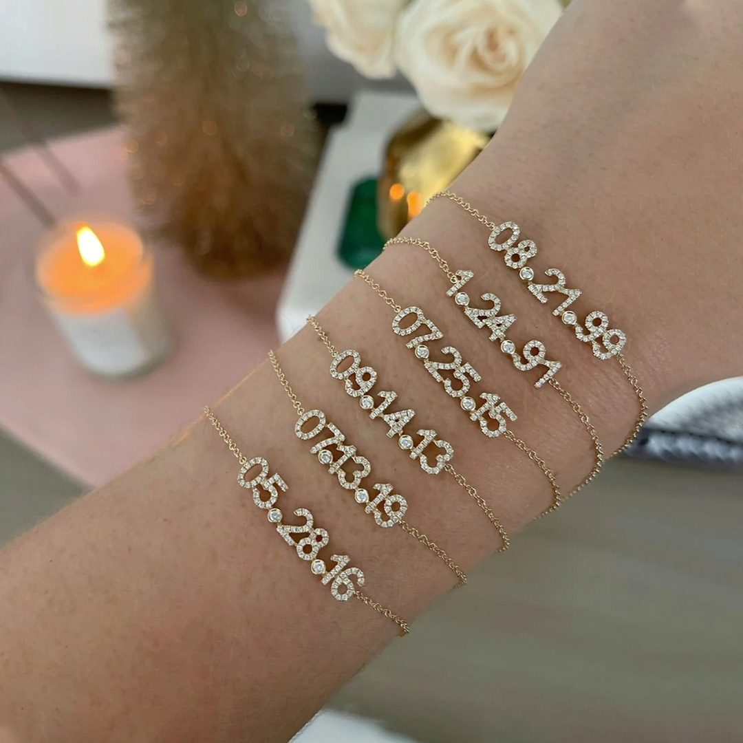 Custom Date Bracelet