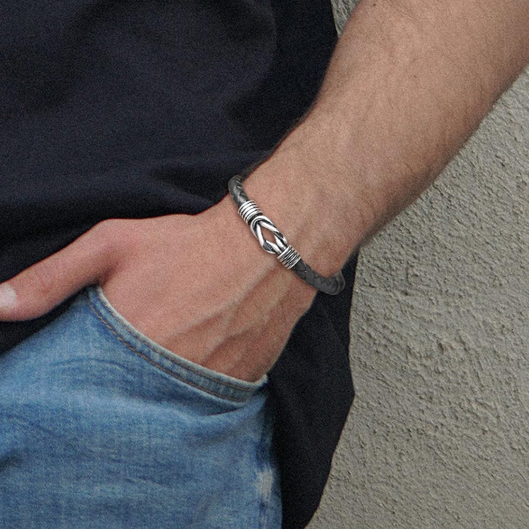 For Grandson- You Are Always In Mine Infinity Knot Bracelet