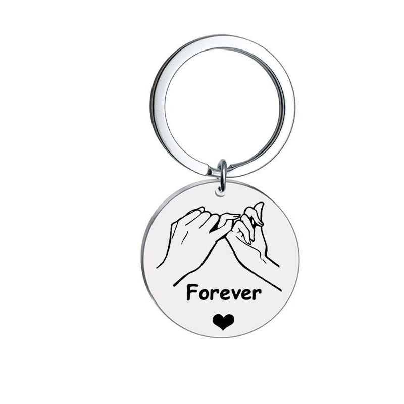 Pinky Promise Forever Keychain