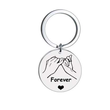 Pinky Promise Forever Keychain