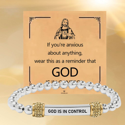 God is in Control Bracelet,