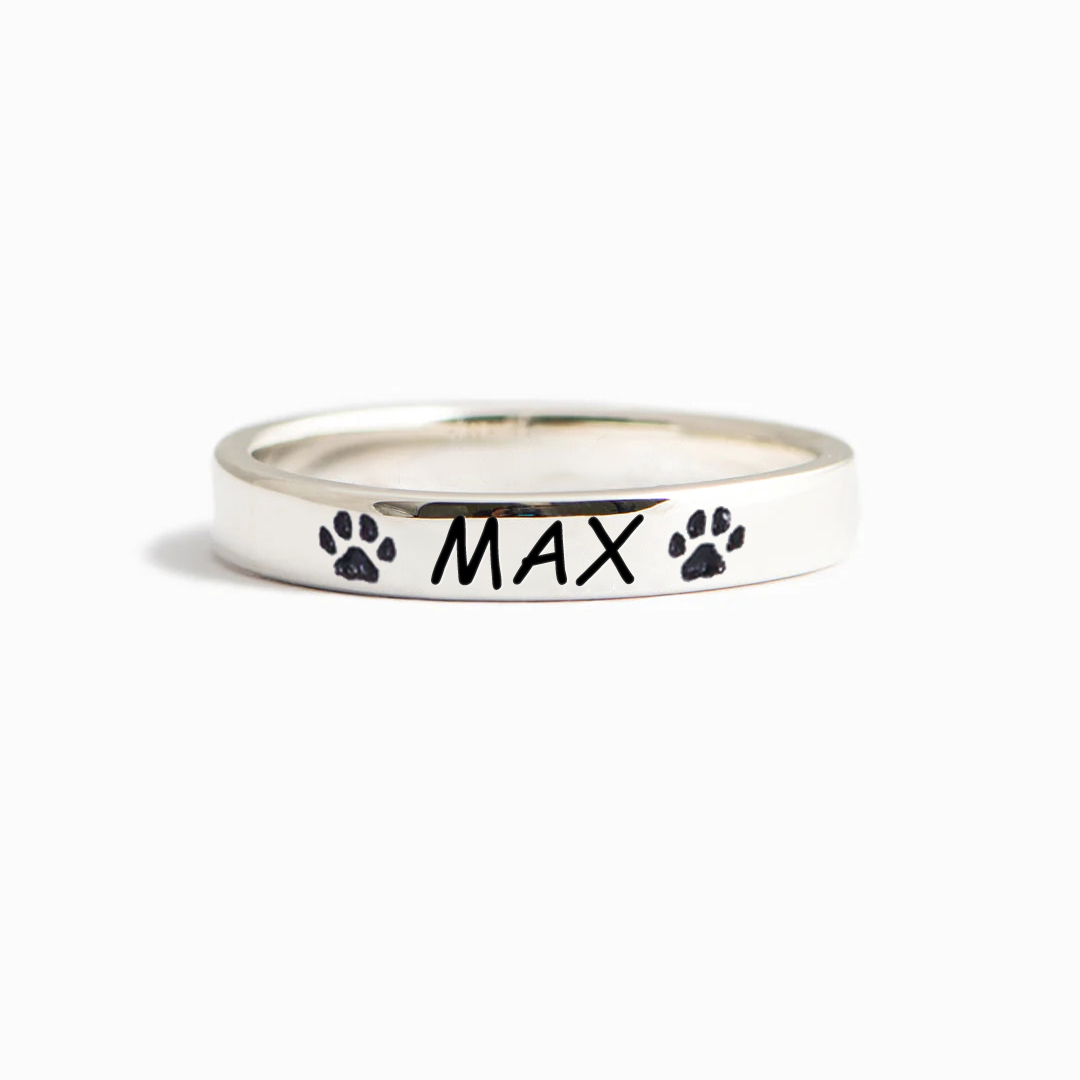 Personalized Pet Name Ring