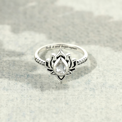 For Daughter-Lotus Rebirth Ring