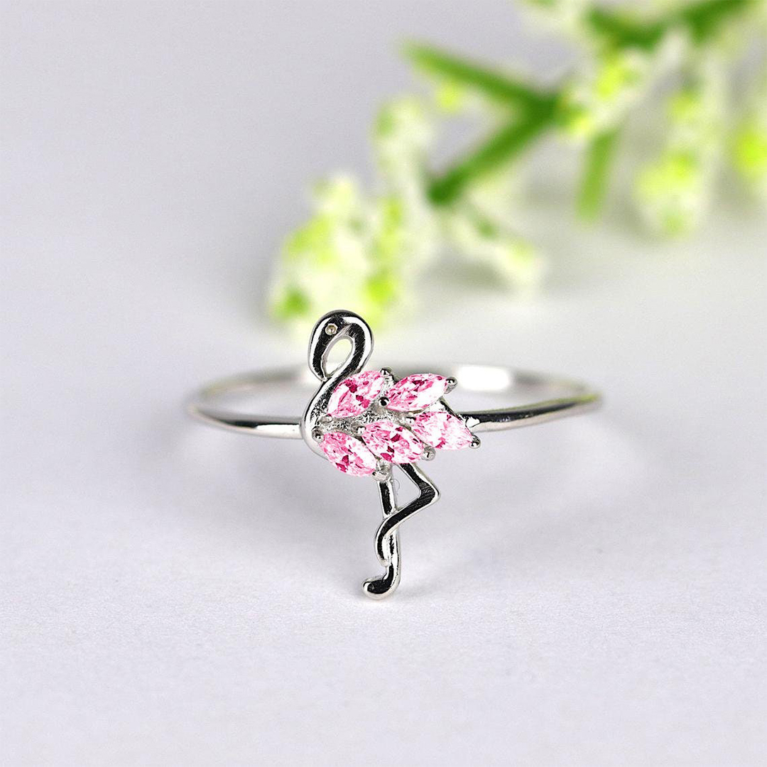 Be Like A Flamingo Ring