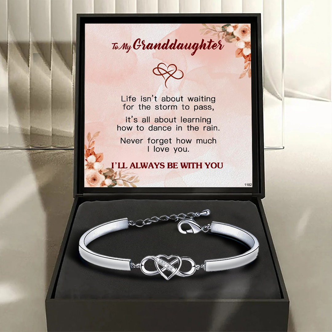For Granddaughter - I’ll Always Be With You Infinity Bracelet