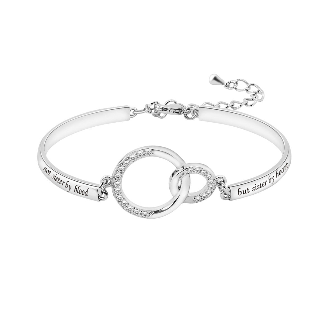 For Friend - I'm Always Be There For You Circle Bracelet